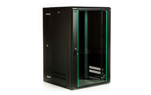 NITROTEL - GABINETE 26U DE PISO, 600X800, 4 ABANICOS, APROBADO UL, PUERTA REVERSIBLE DE VIDRIO TEMPERADO - NTNC26U68