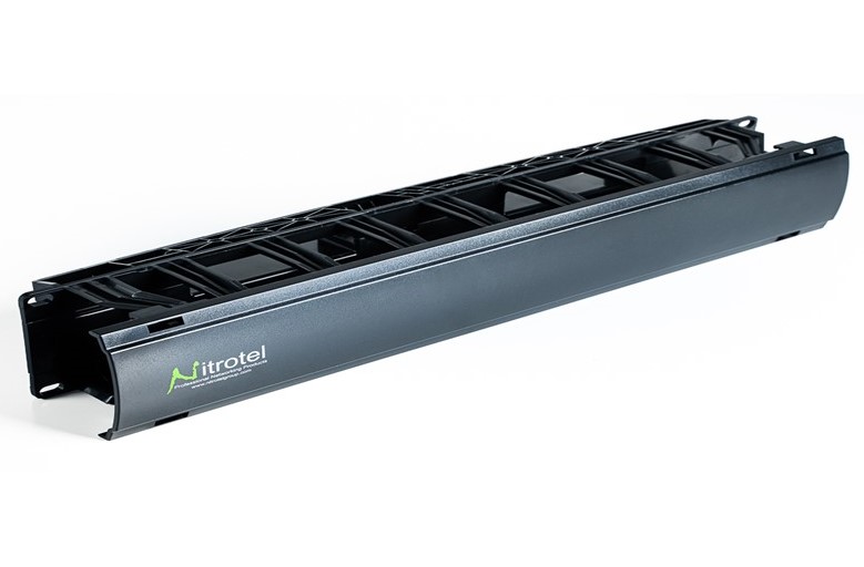 NITROTEL ORGANIZADOR HORIZONTAL 1U PLASTICO - NTCMF1U