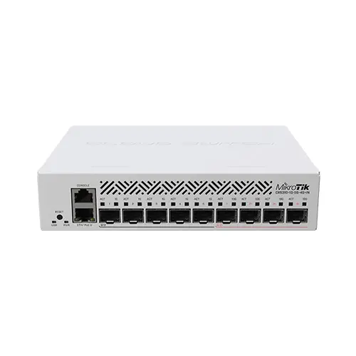 MIKROTIK - ROUTER SWITCH 4 SFP+, 5 SFP Y 1 RJ45 - CRS310-1G-5S-4S+IN