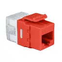 NITROTEL ENGINEERPRO CAT6 KEYSTONE JACK 180 GRADO - ROJO - NTKJ1806ERDSL 