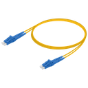 NITROTEL FIBER JUMPER LC/UPC-LC/UPC MONOMODO 9/125UM G652D, 2 MTS DUPLEX, 2.0MM PVC AMARILLO